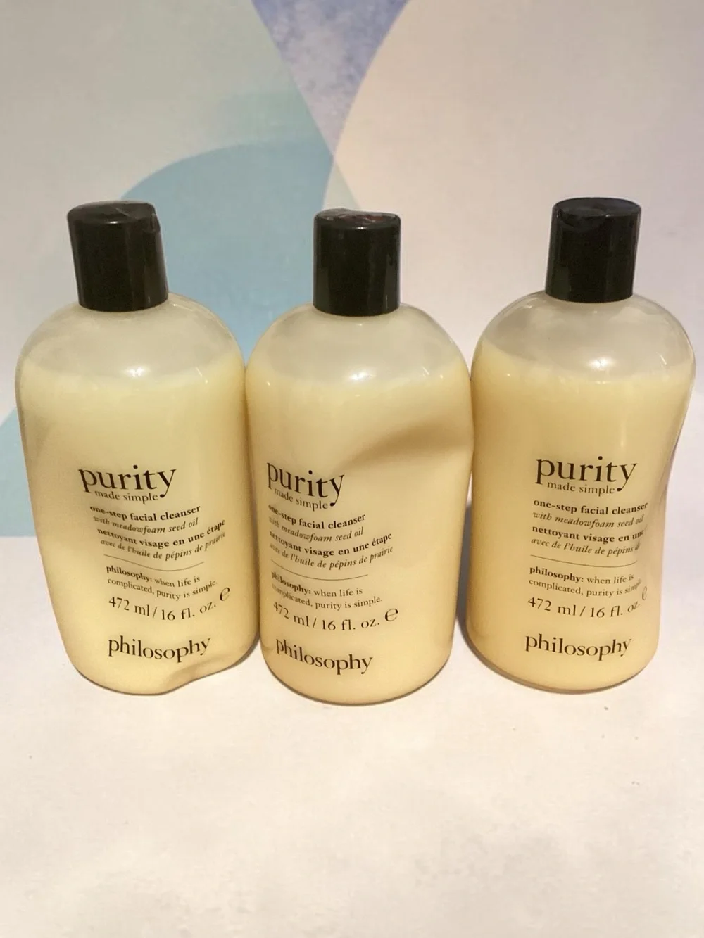 3 Philosophy Purity Made Simple Cleanser 16 oz Each